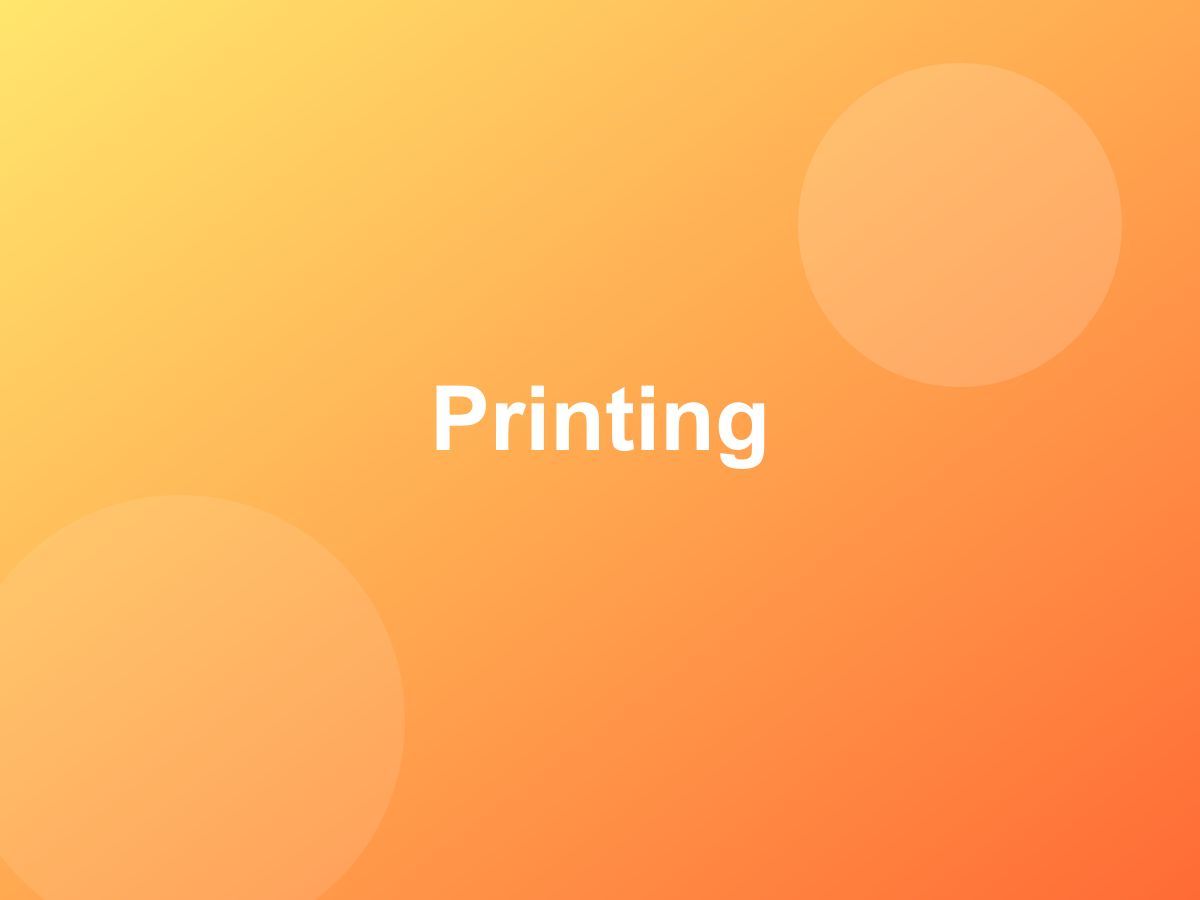 Sérigraphie & impression